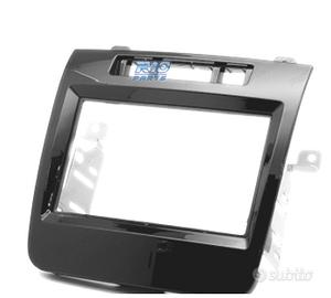 CORNICE NERA LUCIDA RADIO 2-DIN PER VOLKSWAGEN VW 