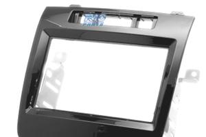 CORNICE NERA LUCIDA RADIO 2-DIN PER VOLKSWAGEN VW 