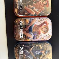 One Piece OP13 – Set 3 Tin Box (Luffy/Ace/Sabo)