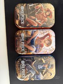 One Piece OP13 – Set 3 Tin Box (Luffy/Ace/Sabo)