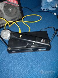 mcrofoni + Radio Microfoni Shure Db Ecc.