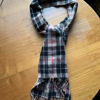 sciarpa scozzese donna o uomo per l'inverno