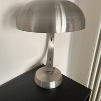 Lampada da tavolo anni 70 in acciaio