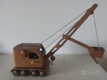 gru giocattolo in legno FWF