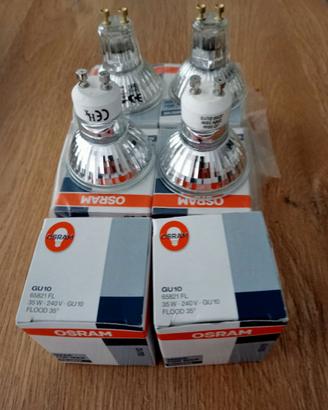 Lampadine OSRAM GU10 da 35w nuove 10 pezzi.
