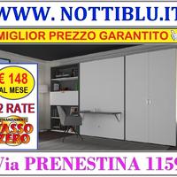 Letto a Scomparsa 1p&1/2 _12 rate TASSO ZERO