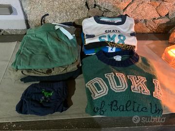 Set abbigliamento bimbo 5/6 anni vari brand
