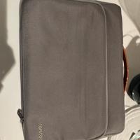 Porta PC  Tablet iPad 13–14” grigio borsa lavoro