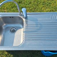 lavandino acciaio cucina