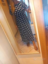 Vestito estivo a pois lungo Oysho TgXS