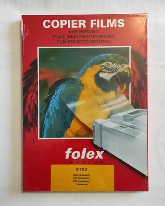 FOLEX - fogli A4 trasparenti per stampanti