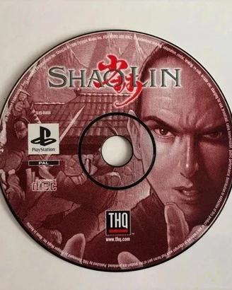 shaolin playstation 1 solo cd