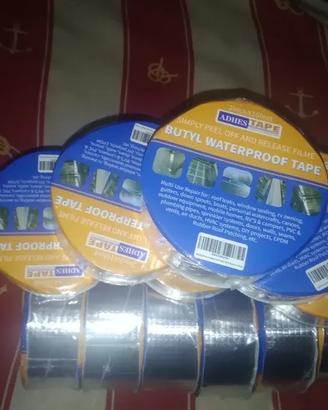nastro butilico sigillante 10 rotoli da 5cm x 5mt