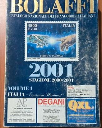 Bolaffi : Catalogo francobolli Italia 2001