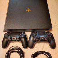 Sony Playstation 4 (PS4) Pro 1 Tera + 2 controller