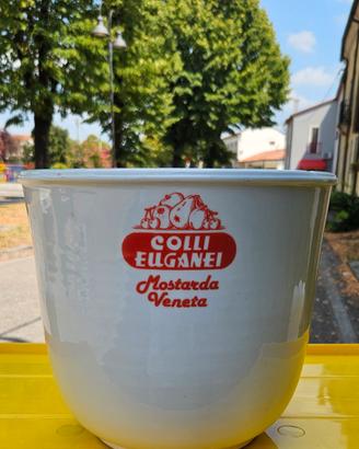 grande vaso in ceramica mostarda Veneta  dei Colli