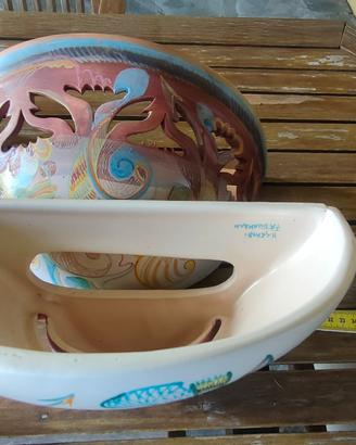 Portalampade/paralume/applique