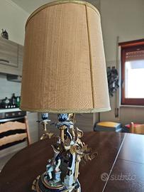 Lampada da comodino epoca in ceramica