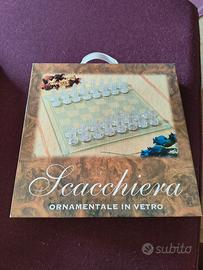 Scacchiera vetro