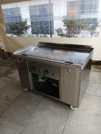 plancha , piastra da esterno a gas professionale 