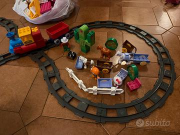 Pista trenino Unico Plus ( compatibile Duplo)