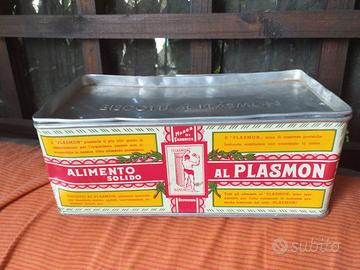 SCATOLA BISCOTTI PLASMON ANNI 60 VINTAGE