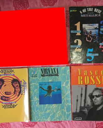 spartiti rock metal spartiti tabulati tablature