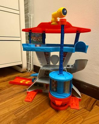 Paw Patrol Quart.Generale + 8 veicoli + personaggi