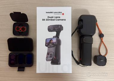 Insta360 Luna ultra con filtri ND