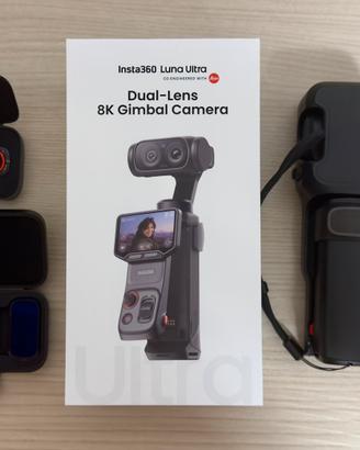Insta360 Luna ultra con filtri ND