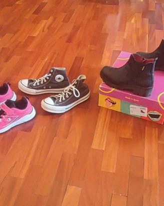 5 paia di scarpe come in foto per bambina