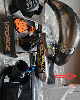 accessori/ricambi ktm/husqvarna cross/enduro/motar