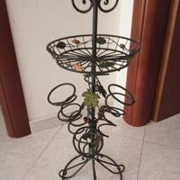 Portaombrelli in ferro battuto 