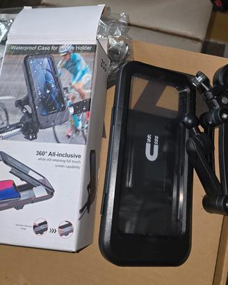 Supporto smartphone impermeabile moto e bici