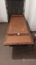 Tavolino rettangolare allungabile stile inglese