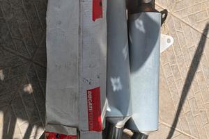 Ducati - Scarico Completo & parafango carbonio