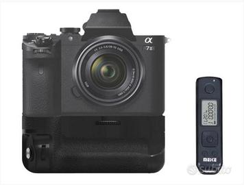 Battery Grip e telecomando per Sony Alpha 7II R/S