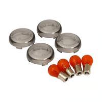 Kit 4 lenti per frecce Bullet, fumé +. 4 Lampadine