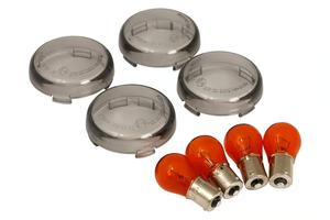 Kit 4 lenti per frecce Bullet, fumé +. 4 Lampadine