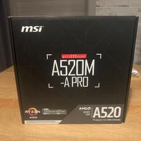 Scheda Madre MSI A520M-A PRO AM4 per AMD Ryzen