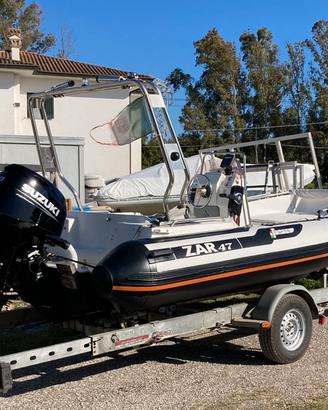 Gommone ZAR 47 con Suzuki DF100 (2024)