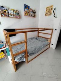 letto kura Ikea + materasso su misura