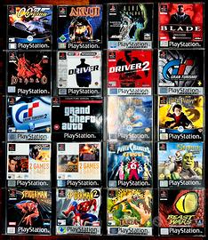 Lotto Giochi PS1 (Driver / GTA / Spider-Man)