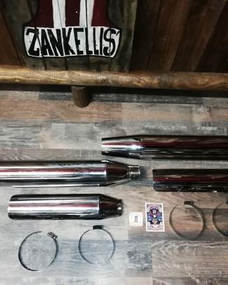 Silenziatori originali Harley-Davidson Dyna 