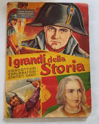 album figurine compl.1962"I Grandi della storia "