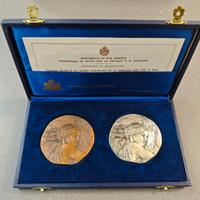 1976 SAN MARINO MEDAGLIE COMMEMORATIVE FAO ARGENTO