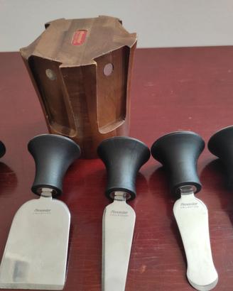 Mini ceppo coltelli da formaggio