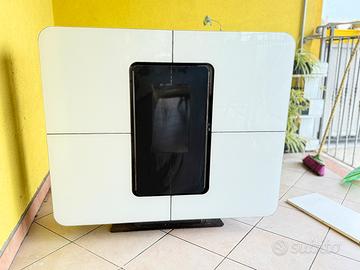 Stufa a pellet termorossi slimquadro 11 kw