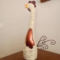 Soprammobili gallo e gatto