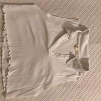 Top bianco e smanicato Pull&Bear